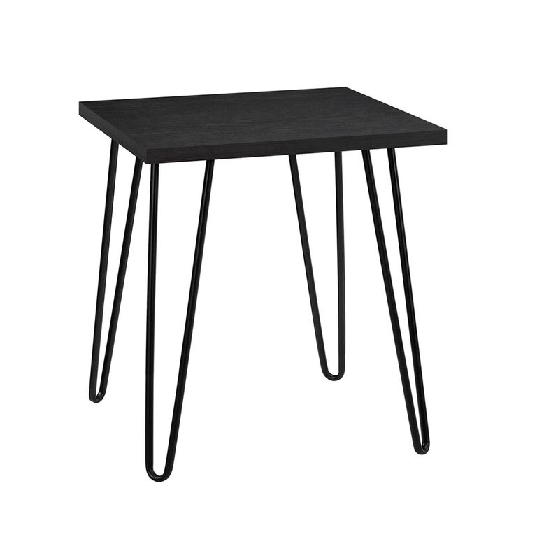 Owen Retro End Table - Black Oak - 5068296COMUK