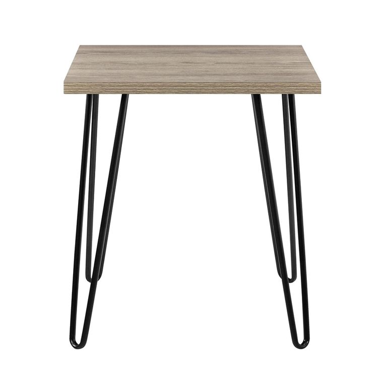 Owen Retro End Table - Rustic Oak - 5068496COMUK