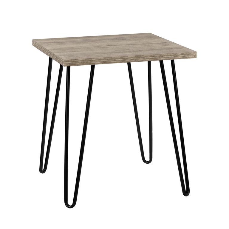Owen Retro End Table - Rustic Oak - 5068496COMUK
