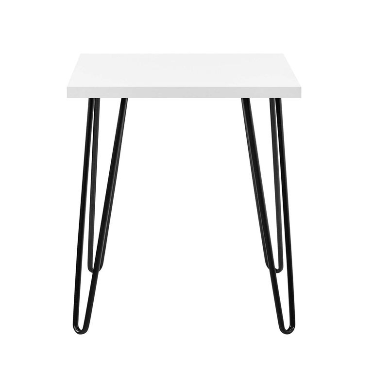Owen Retro End Table - White - 5012015COMUK
