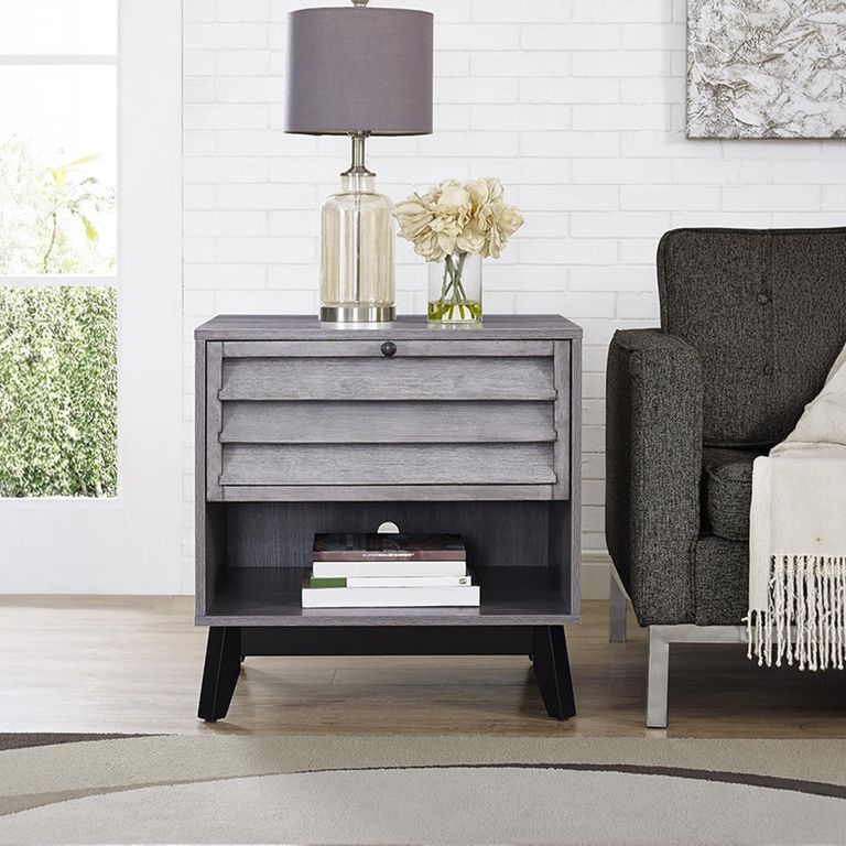 Vaughn Accent Table - Grey Oak - 5029196COMUK