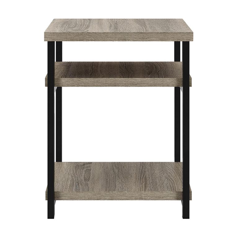 Elmwood End Table - Distressed Grey Oak - 5048096PCOMUK