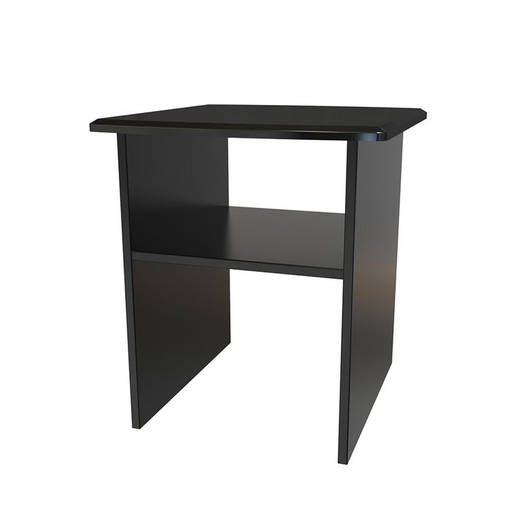 Knightsbridge Lamp Table - Black Gloss