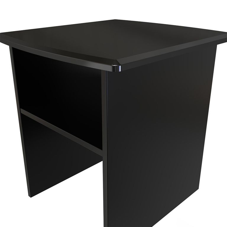Knightsbridge Lamp Table - Black Gloss