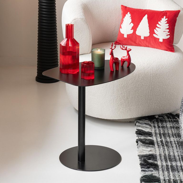 Ice Side Table - Black - Metal