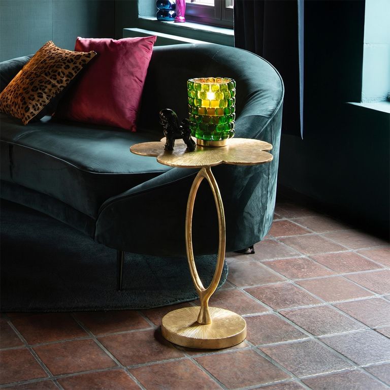 Tiana Accent Table - Gold - Aluminium