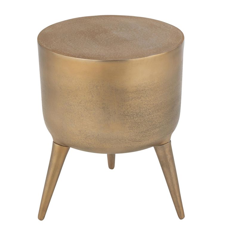 Fone Accent Table - Round - Gold - Aluminium