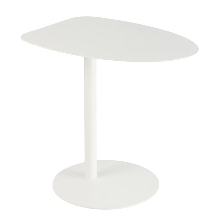 Ice Side Table - White - Metal
