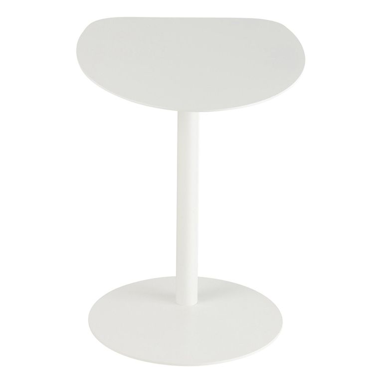 Ice Side Table - White - Metal