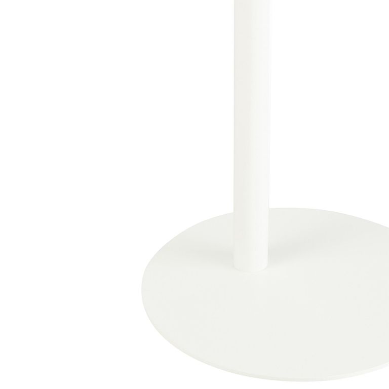 Ice Side Table - White - Metal