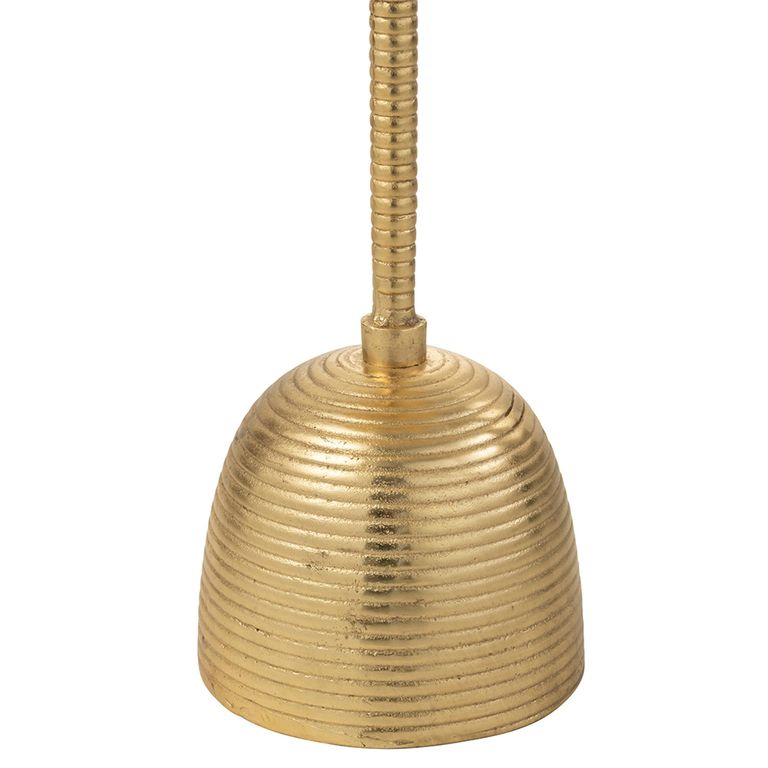 Lera Accent Table - Round - Gold - Aluminium