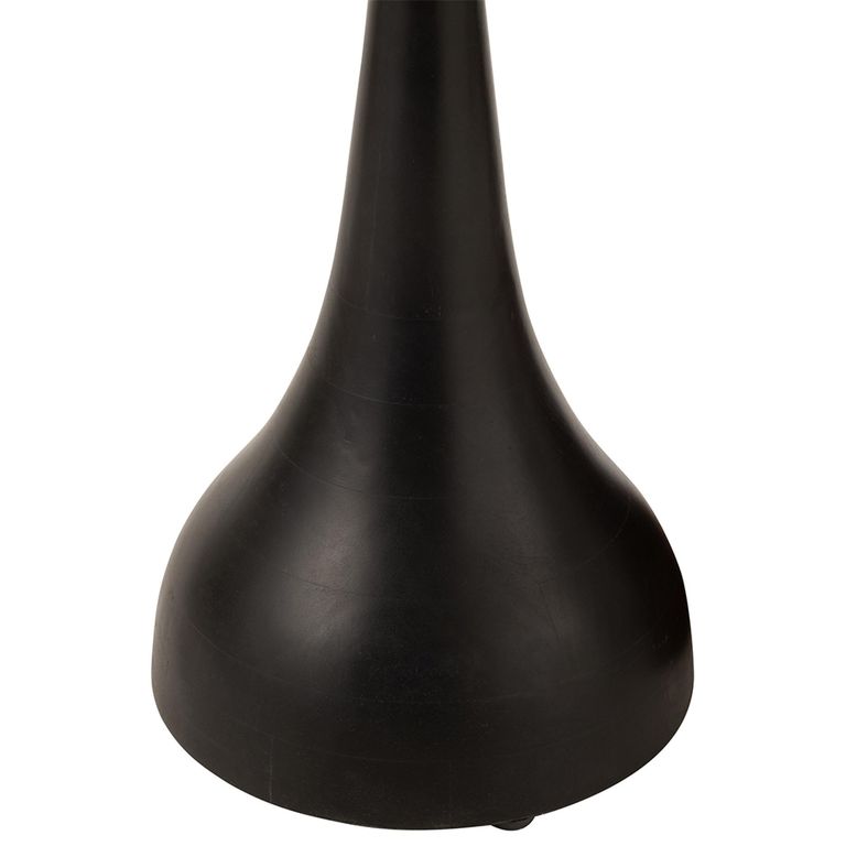 Paro Side Table - Round - 2 Tier - Brown and Black - Mango Wood