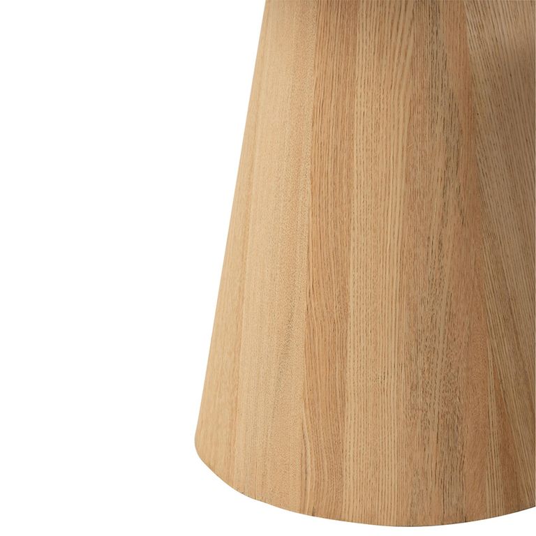 Side Table - Round - Set of 2 - Edges - Natural - Wood
