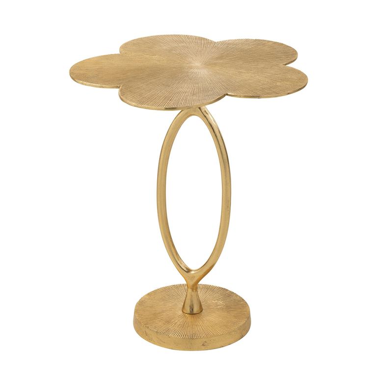 Tiana Accent Table - Gold - Aluminium