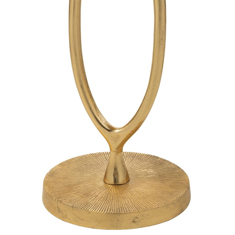 Tiana Accent Table - Gold - Aluminium