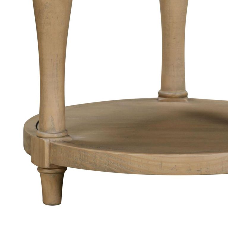 Chateau Side Table - Round - Natural - Rustic Pine