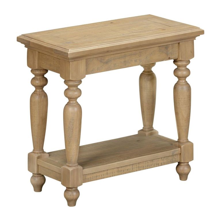 Chateau Telephone Table - Natural - Rustic Pine