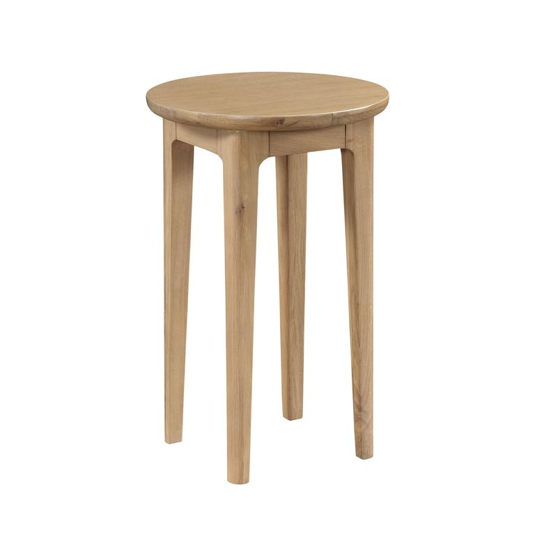 Cotswold Oak Lamp Table - Round - Natural