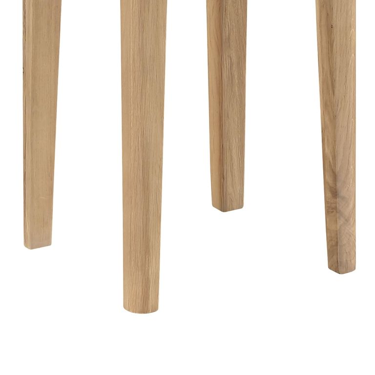 Cotswold Oak Lamp Table - Round - Natural