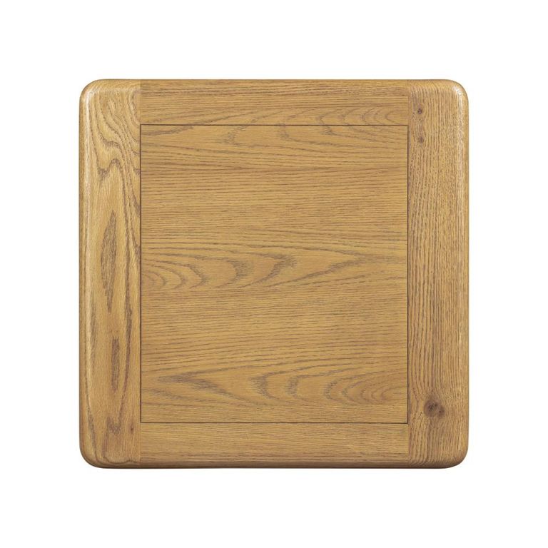 Dorchester Lamp Table - Square - Rustic Oak