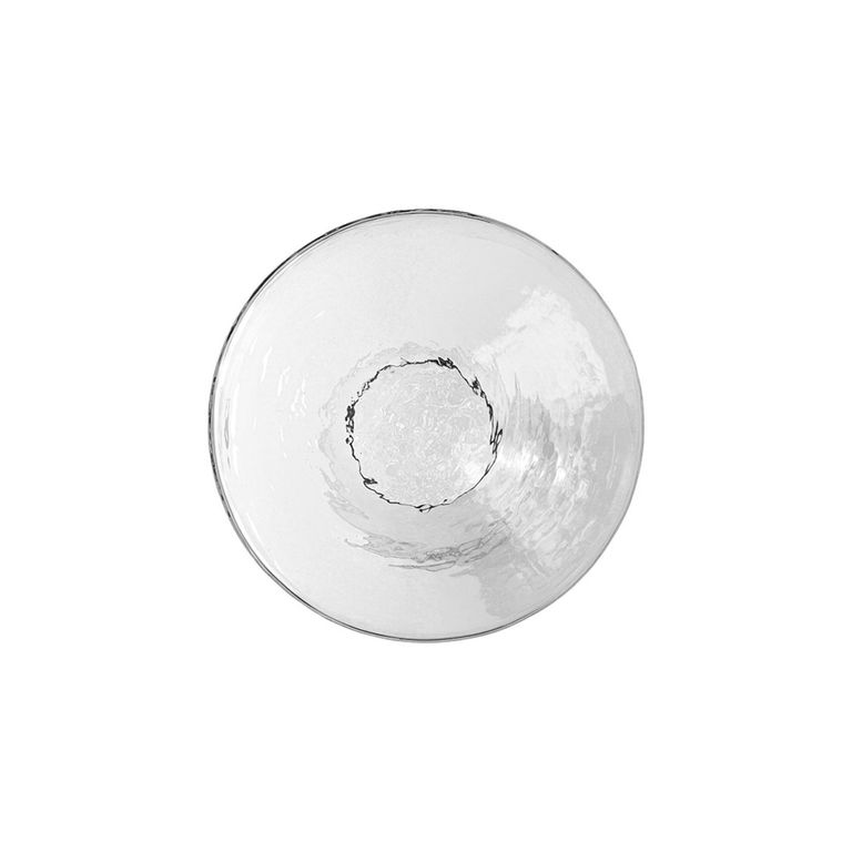 Brix Bo Side Table - Round - Small - Clear Glass