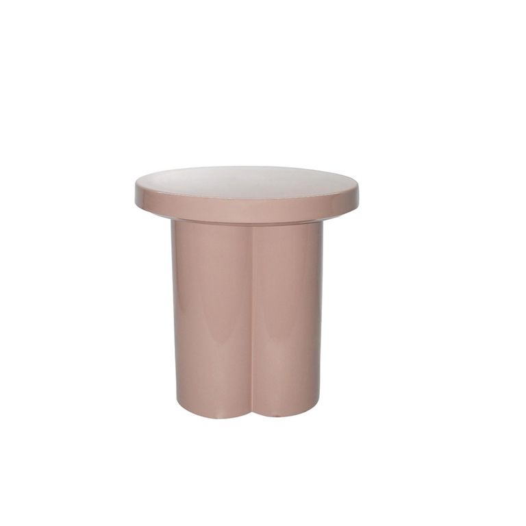 Brix Noa Side Table - Round - Vintage Pink - Metal