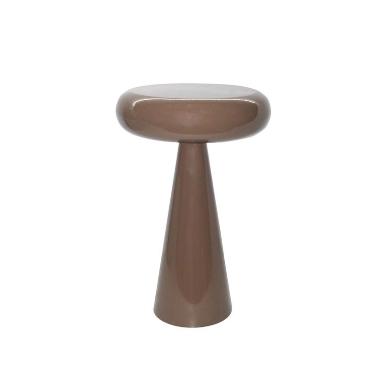 Brix Sam Side Table - Round - Coffee - Metal