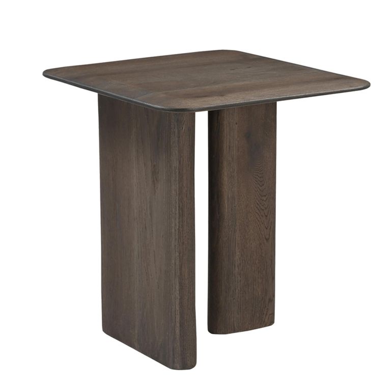 Castello End Table - Square - Smoked Oak