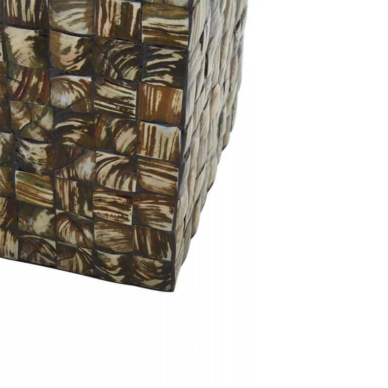 Branna Side Table - Square - Mother of Pearl