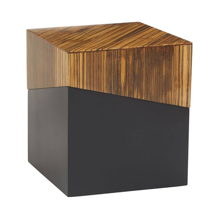 Gabor Side Table - Square - Natural Bamboo Wood
