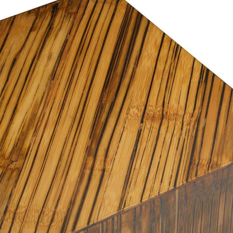 Gabor Side Table - Square - Natural Bamboo Wood