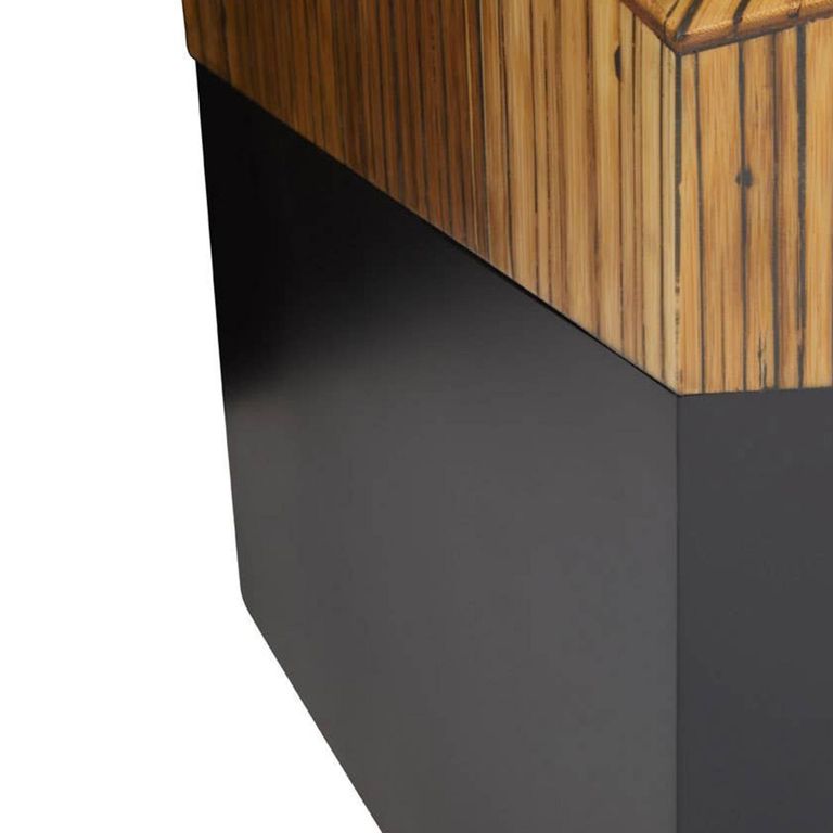 Gabor Side Table - Square - Natural Bamboo Wood