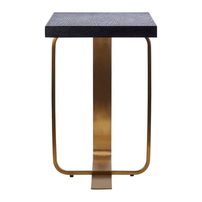 Lena Side Table - Black Oak