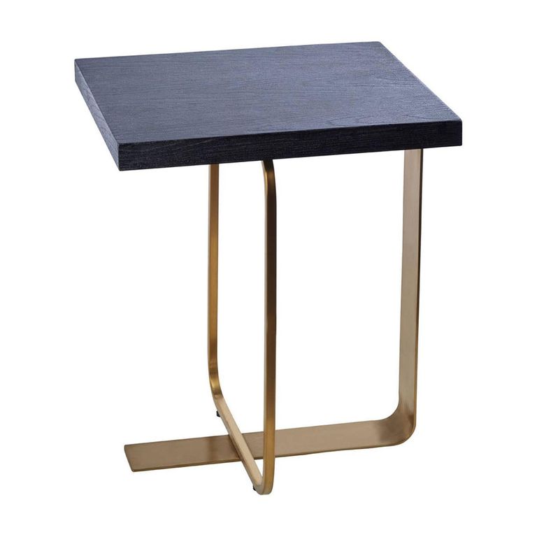 Lena Side Table - Black Oak