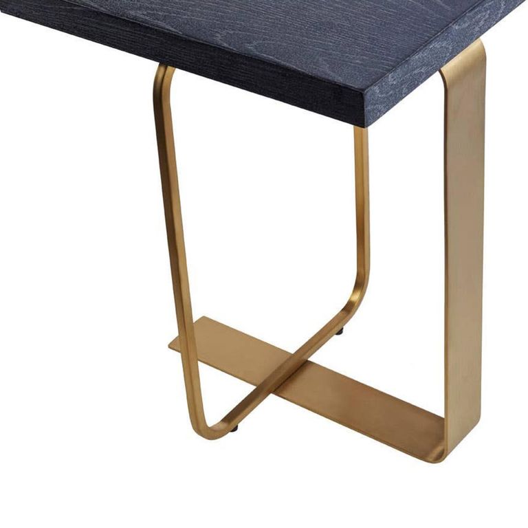 Lena Side Table - Black Oak