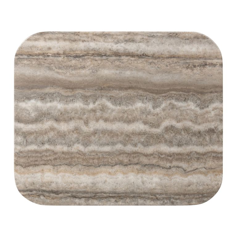 Dulce End Table - Grey - Marble