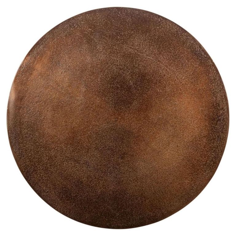 Misty End Table - Round - Bronze - Aluminum