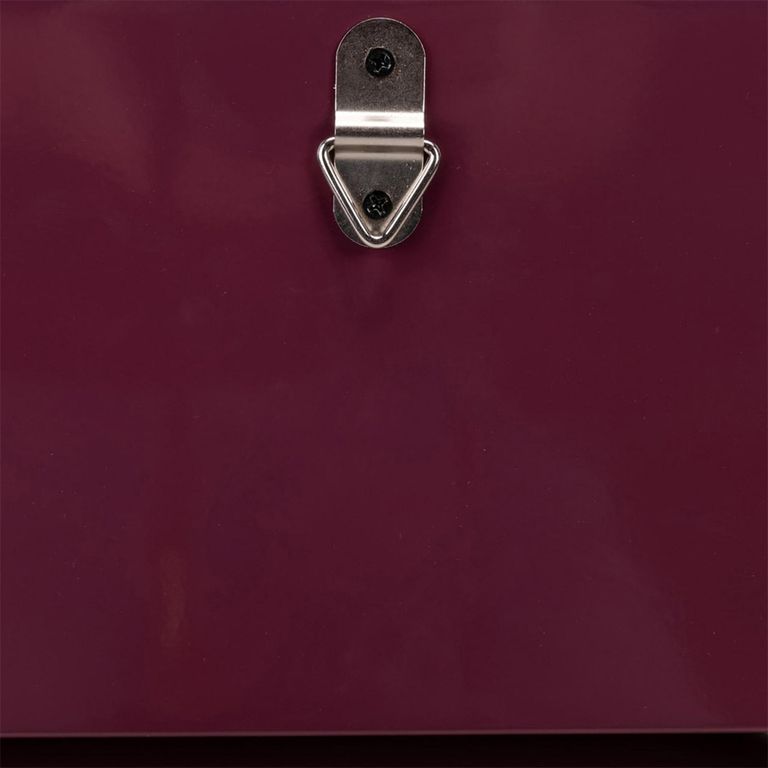 Bennet End Table - 1 Drawer - Burgundy