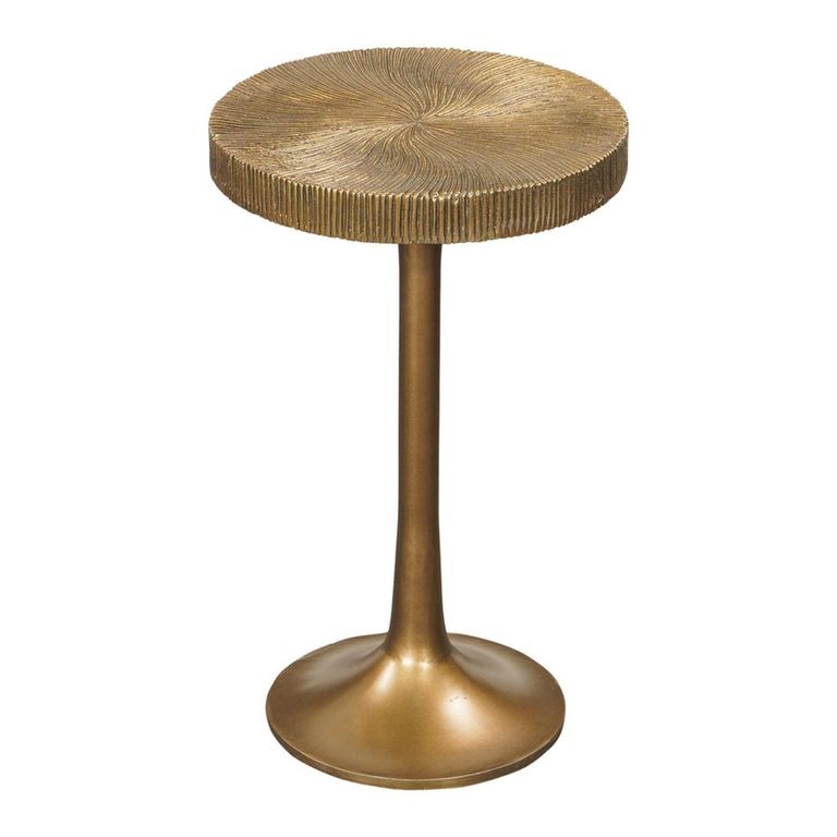 Ant Side Table - Round - Gold - Metal