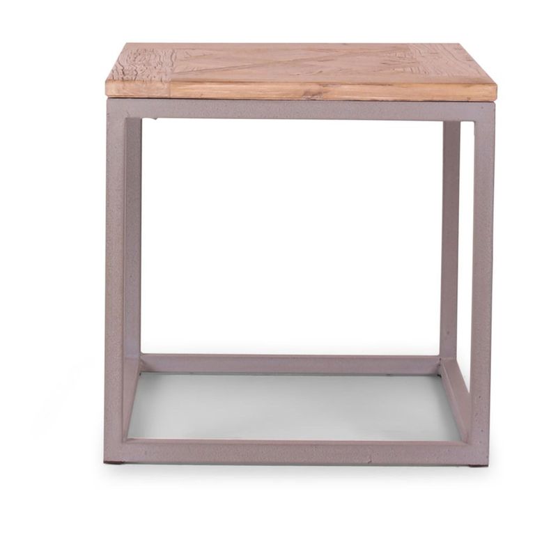 Firenze Side Table - Square - Natural - Wood
