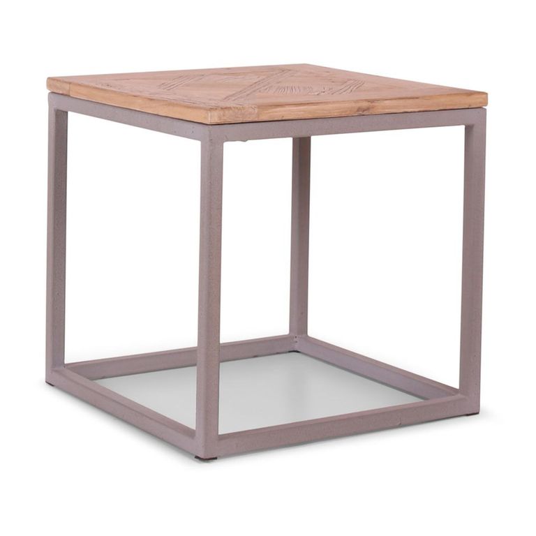 Firenze Side Table - Square - Natural - Wood