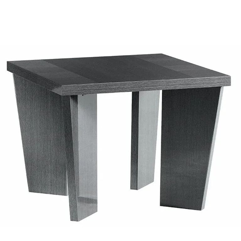Versilia Square Lamp Table - Black