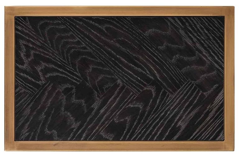 Blackbone Black and Brass Sofa Table