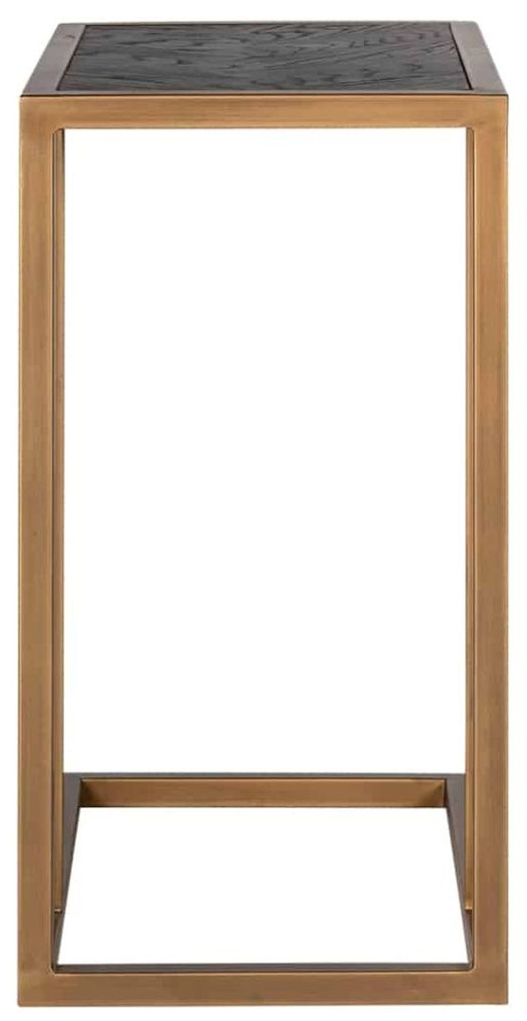 Blackbone Black and Brass Sofa Table