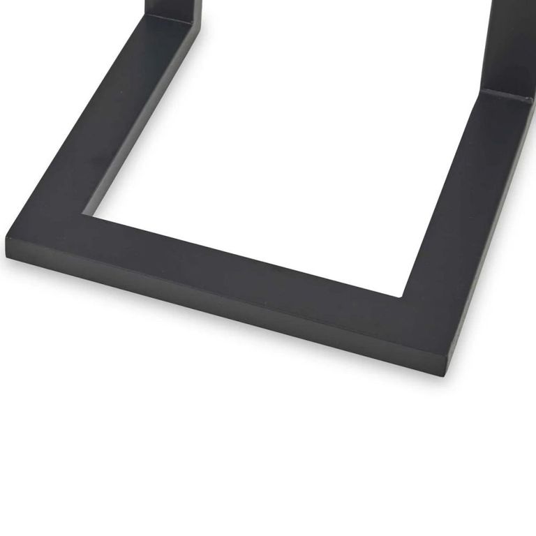 Jersey Side Table - Square Industrial Style - Oak