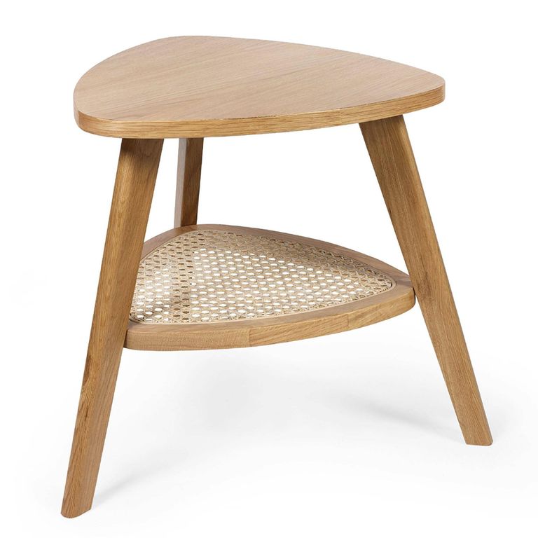 Vera Side Table - Triangular - Oak