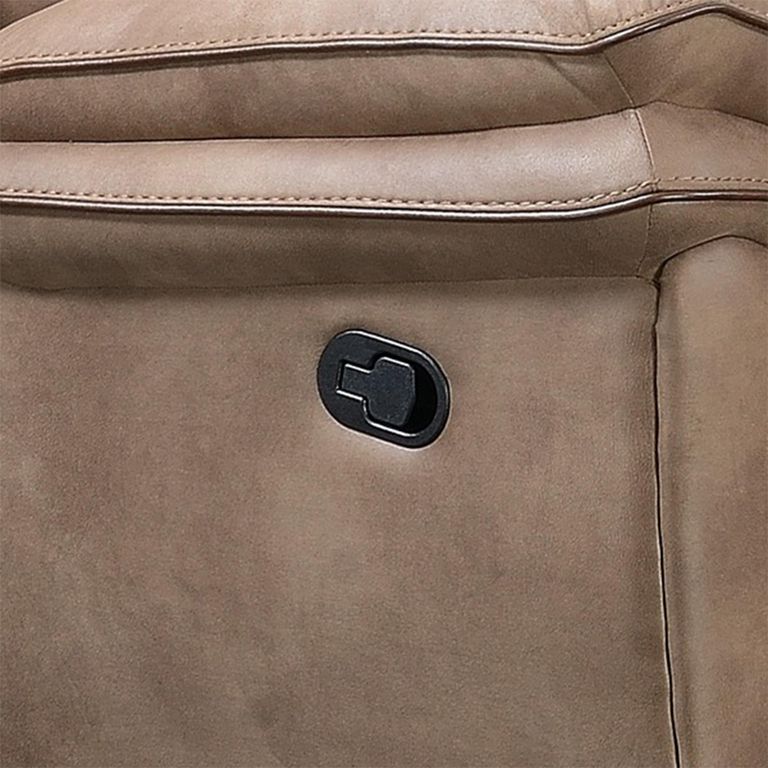 Richmond Manual Recliner Armchair - Sahara - Leather Look Fabric