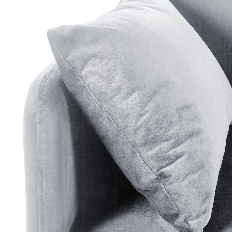 Andi Grey Fabric Sofa Bed - 2 Seater - Click Clack