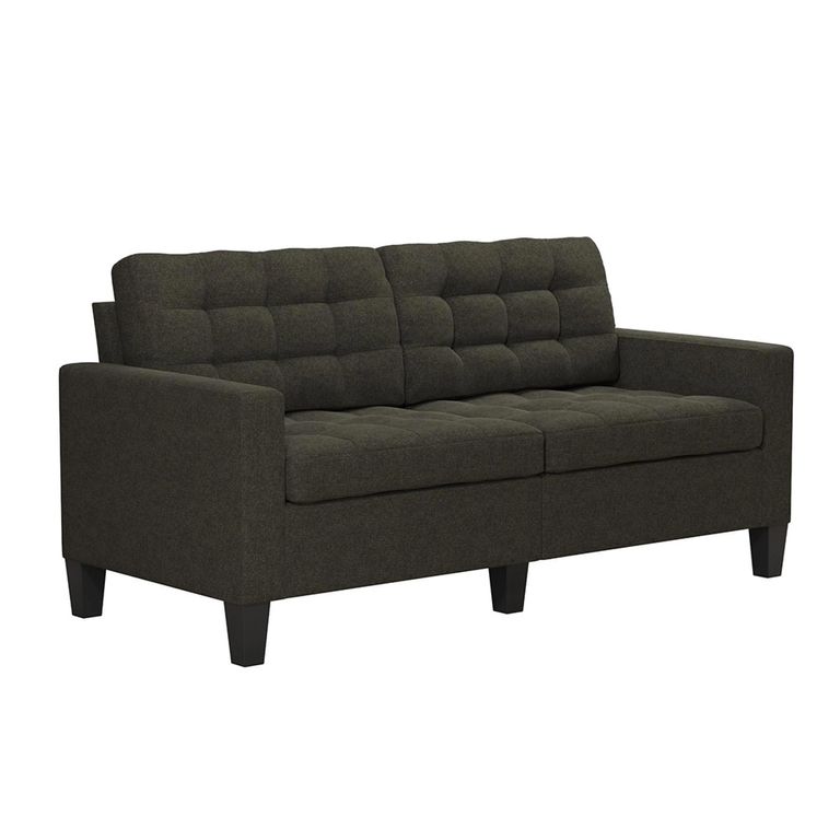 Emily Sofa - 3 Seater - Grey Linen Fabric - DA010-SFUK