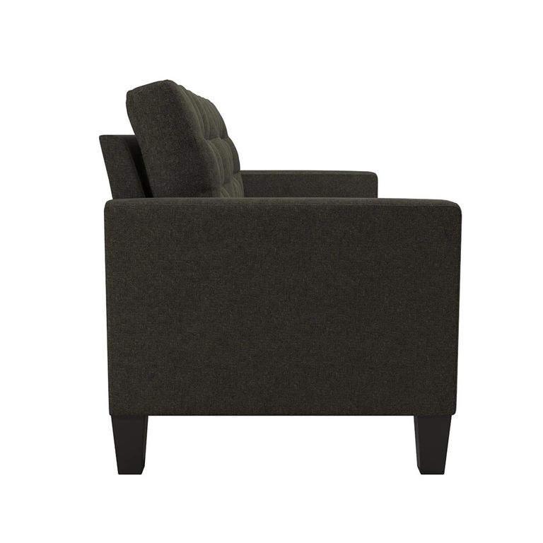 Emily Sofa - 3 Seater - Grey Linen Fabric - DA010-SFUK
